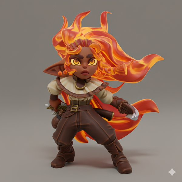 Twin-250403 Gren the Goblin Archer