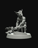 Stlxm-23103010 Goblin Barbarian 75mm