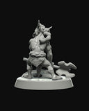 Stlxm-23103009 Goblin Barbarian