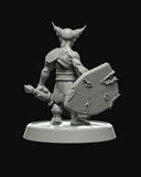 Stlxm-23103012 Goblin Fighter 75mm