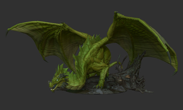YKS-drgngrn Adult Green Dragon