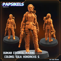 pap-2505s24 HUMAN COLONIAL MARINE COLONEL EULA HENDRICKS 5