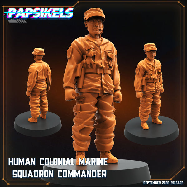 アトラスシーダー　ホルストマン pap-2609s19 HUMAN COLONIAL MARINE SQUADRON COMMANDER 1 – サベージ