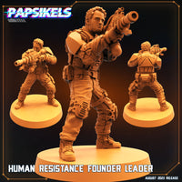 pap-2308s18 HUMAN RESISTANCE FOUNDER LEADER