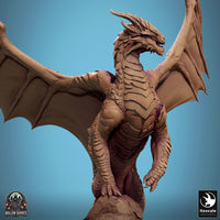 Lop-241002 Copper Dragon Stand