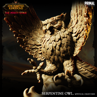 pc-241011 Mystical Animals Serpentine Owl