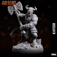 pc-240115 MINOTAUR KAYSER AXE 75mm