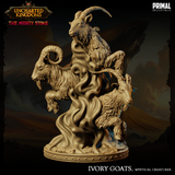 pc-241010 Mystical Animals Ivory Goats