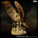 pc-241011 Mystical Animals Serpentine Owl