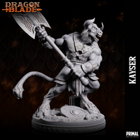 pc-240115 MINOTAUR KAYSER AXE 75mm