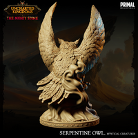 pc-241011 Mystical Animals Serpentine Owl