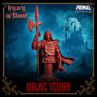 pc-251004 Human Malric Veynar Bust