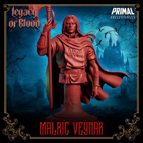 pc-251004 Human Malric Veynar Bust