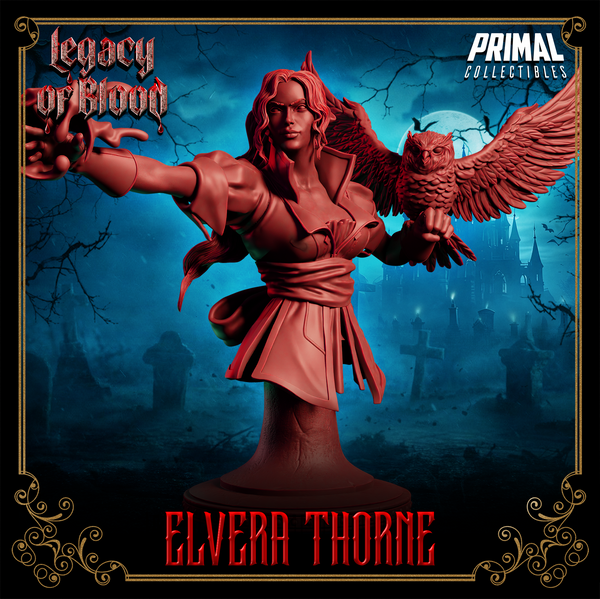 pc-250604 Wizard Elvera Thorne Bust