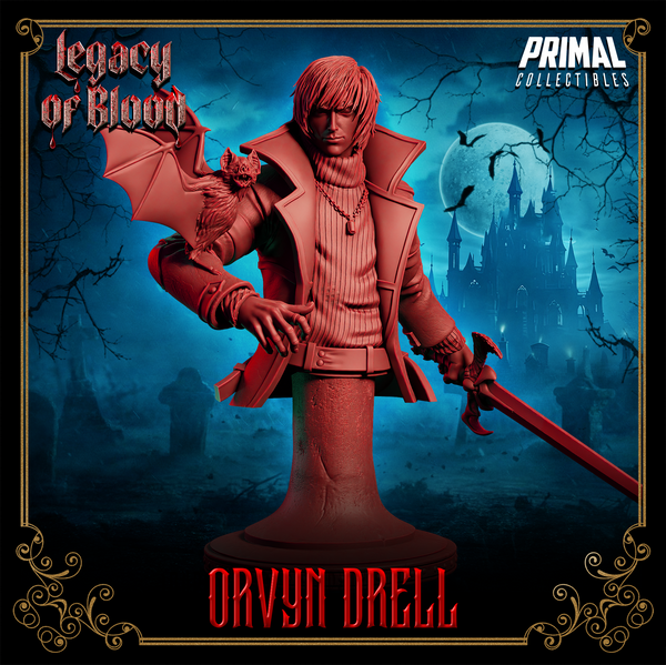 pc-250706 Human Orvyn Drell Bust