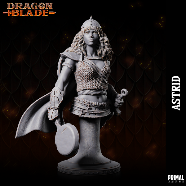 PC-231009 FEMALE FIGHTER ASTRID BUST