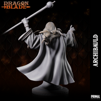 pc-240103 WIZARD ARCHIBAULD BUST