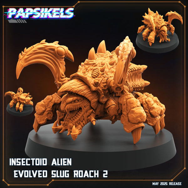 pap-2505s32 INSECTOID ALIEN EVOLVED SLUG ROACH 2