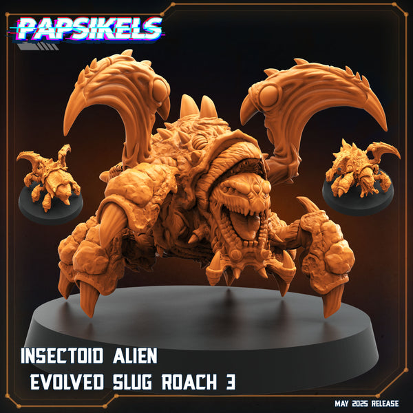 pap-2505s33 INSECTOID ALIEN EVOLVED SLUG ROACH 3