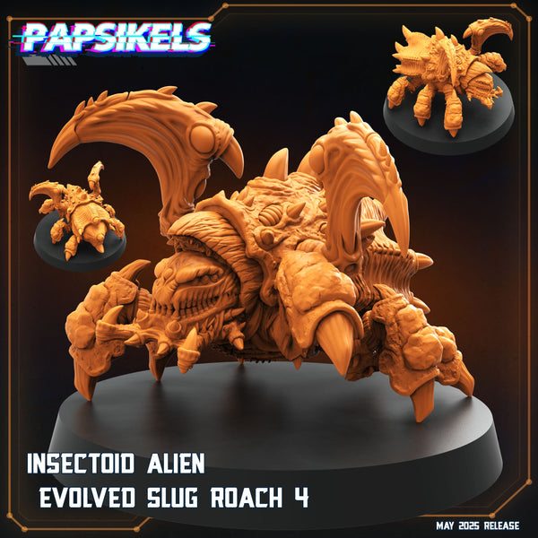 pap-2505s34 INSECTOID ALIEN EVOLVED SLUG ROACH 4