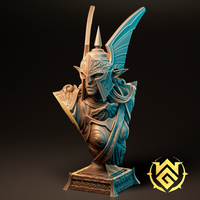 Wgm-250502 Keltria, God's Wrath Bust(Elf Paladin)