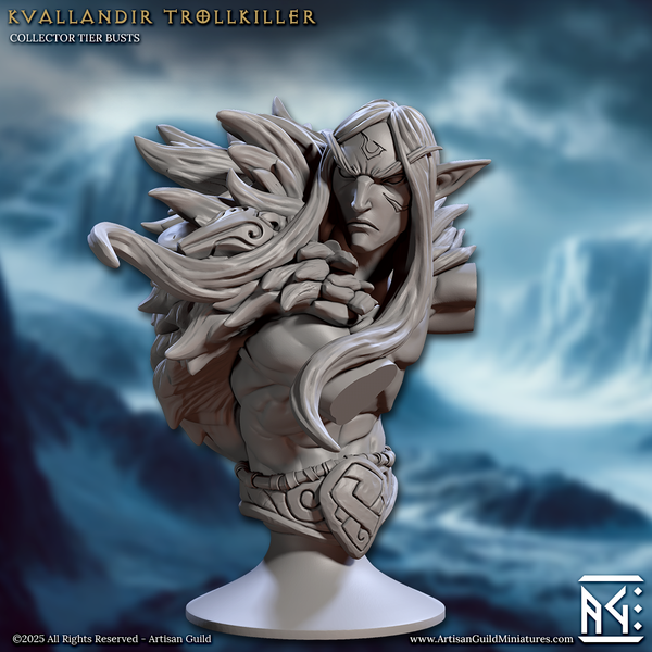 ag-2509b04 Kvallandir Trollkiller (Bust)