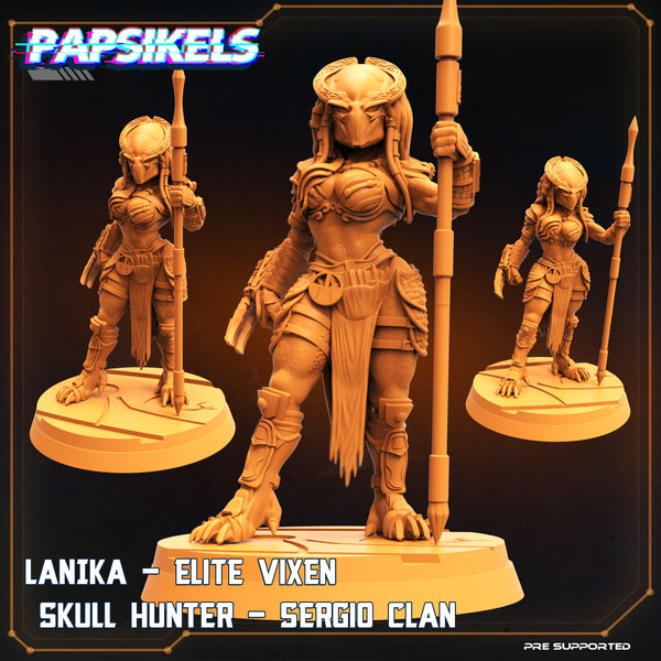 Pap-crmx09 LANIKA ELITE VIXEN SKULL HUNTER SERGIO CLAN