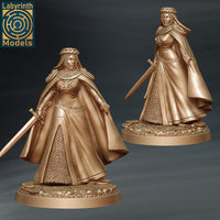 Laby-250503 Lady Dindrane with Headscarf