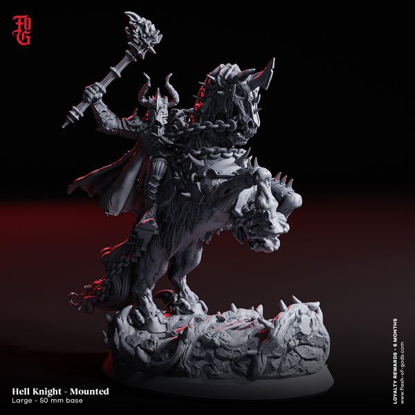 Fog-ly0603 Hell Knight Mounted – サベージランドミニチュア