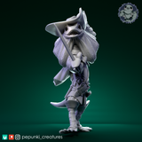 Ppnk-260602 Musketeer Frilled lizard