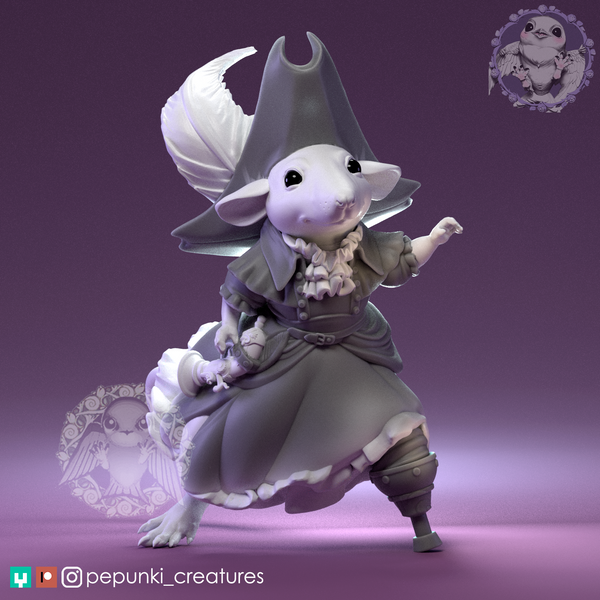Ppnk-250802 Pirate Captain Rat Parsley