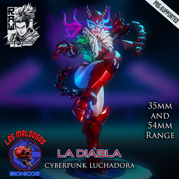 Raw-240803 Cyber Luchador La Diabla