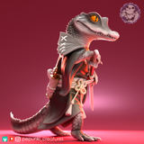 Ppnk-260901 Crocodile Samurai