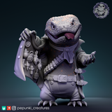 Ppnk-260902 Gila Monster Lizard Smuggler