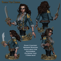 Raw-231101 Bust Rosalia The Corsair