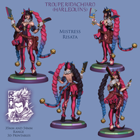 Raw-240404 Harlequin Mistress Risata