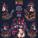 Raw-260507 Pin Up Fire Elemental Pyra