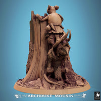 Lop-ks0130 Mice Tree Trunk