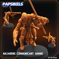 Pap-250506 NAZARENE COMMUNICANT Aiming