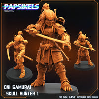 pap-2409s04 ONI SAMURAI SKULL HUNTER 1