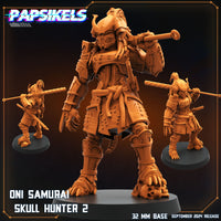 pap-2409s05 ONI SAMURAI SKULL HUNTER 2