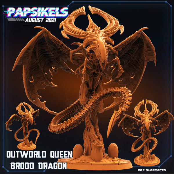 pap-2108s10 OUTERWORLD QUEEN BROOD DRAGON