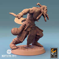 Lop-240419 Orc Soldier Axe Warcry