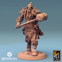 Lop-240425 Orc Soldier Hammer Ready