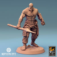 Lop-240429 Orc Soldier Spear Stand