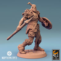 Lop-240430 Orc Soldier Spear Walk