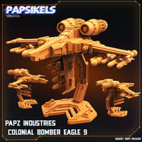 pap-2408s12 PAPZ INDUSTRIES COLONIAL BOMBER EAGLE 9