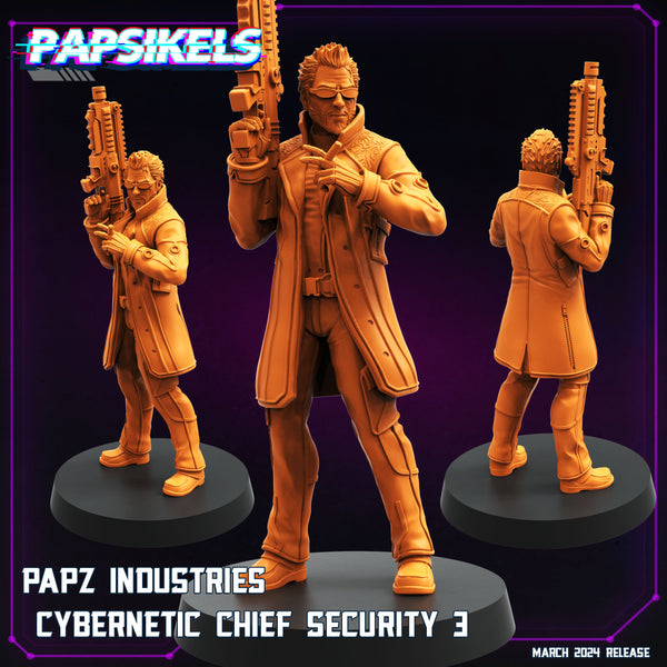 pap-2403c12 PAPZ INDUSTRIES CYBERNETIC CHIEF SECURITY 3