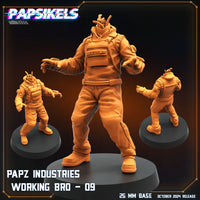 pap-2410s16 PAPZ INDUSTRIES WORKING BRO 09