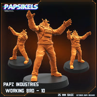 pap-2410s17 PAPZ INDUSTRIES WORKING BRO 10